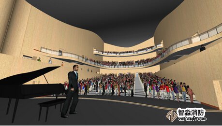 西安消防安全評(píng)估西安人員疏散能力模擬分析軟件Pathfinder